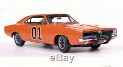 General Lee 1969 Dodge Charger Dukes of Hazzard Die Cast Iron By Joy Ride 118