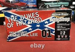 General Lee Dukes of Hazzard 1969 Dodge Charger Ertl BodyShop Model Diecast 1/18