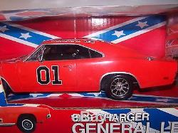 General Lee Dukes of Hazzard Ertl American Muscle 118 1969 Dodge Charger