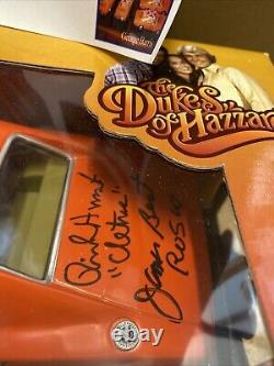 General Lee Joyride 118 The Dukes of Hazard Boxed Signed Rare Diecast Car Mint