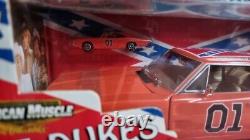 General Lee dodge charger dukes of hazzard 1/18 ERTL and 1/64 gift
