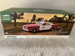 GreenLight 118 1977 Dodge Monaco Finchburg Sheriff Dukes of Hazzard Ltd Edition