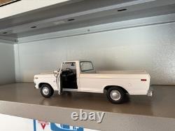 Greenlight 1/18 Uncle Jesse 1973 Ford F-100 Pick Up Truck White Dukes of Hazzard