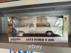 Greenlight 1/18 Uncle Jesse 1973 Ford F-100 Pick Up Truck White Dukes of Hazzard