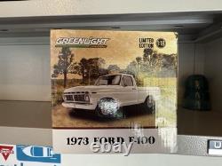 Greenlight 1/18 Uncle Jesse 1973 Ford F-100 Pick Up Truck White Dukes of Hazzard