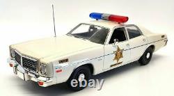 Greenlight 19092 Dukes of Hazzard 1975 Dodge Coronet Sheriff Car 1/18 Scale
