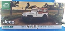 Greenlight 1977 Jeep CJ-7 Golden Eagle Dixie Dukes of Hazzard 1/18 New