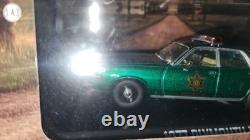 Greenlight 1977 Plymouth Fury Dukes Hazzard Roscoe Sheriff GREEN MACHINE CHASE