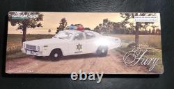 Greenlight 1977 Plymouth Fury Dukes Hazzard Roscoe Sheriff GREEN MACHINE CHASE