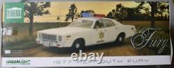 Greenlight Artisan 1977 Plymouth Fury Hazzard County Sheriff 118 Diecast