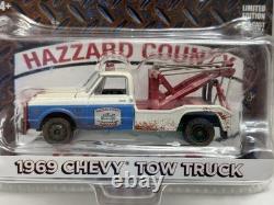 Greenlight ULTRA RARE Dirty Cooter's CHASE'69 Chevy Tow Truck Dukes Hazzard
