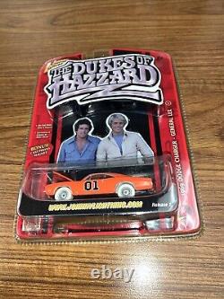 HTF Johnny Lightning Dukes of Hazzard 1969 Charger General Lee WHITE LIGHTNING