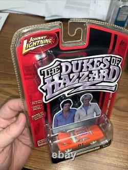 HTF Johnny Lightning Dukes of Hazzard 1969 Charger General Lee WHITE LIGHTNING