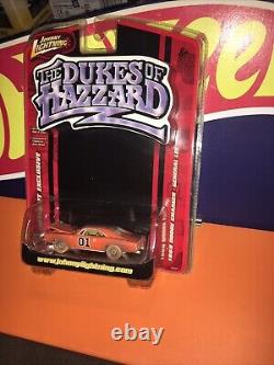 HTF Johnny WHITE LIGHTNING Dukes of Hazzard Muddy Tire 1969 Charger General Lee