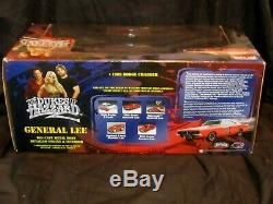 HTF NEW! SILVER 118 Scale Dukes of Hazzard Dodge Charger General Lee Joy Ride