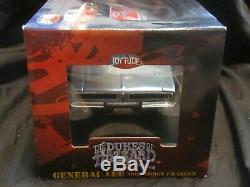 HTF NEW! SILVER 118 Scale Dukes of Hazzard Dodge Charger General Lee Joy Ride