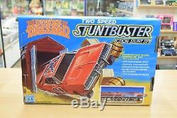 Hasbro Dukes of Hazzard Stuntbuster set plus original shipping case