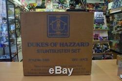 Hasbro Dukes of Hazzard Stuntbuster set plus original shipping case