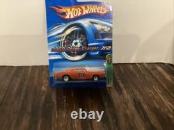 Hot Wheels Orange 1969 Dodge Charger Super Treasure Hunt GENERAL LEE #045 2006