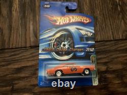 Hot Wheels Orange 1969 Dodge Charger Super Treasure Hunt GENERAL LEE #045 2006