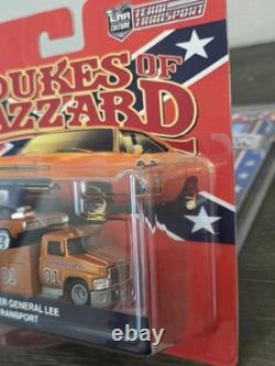 Hot Wheels Team Transport Dodge Charger Dukes of Hazzard Ramp Tow Custom