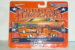 Hot Wheels Transport Dukes Hazzard 69 Dodge Charger General Lee & Retro Paypal