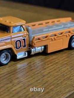 HotWheels General Lee car transporter Dukes Of Hazzard trailer