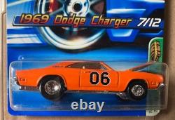 Hotwheels 2006 1969 Dodge Charger General Lee Super Treasure Hunt