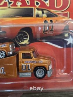 Hotwheels Team Transport Dukes Of Hazzard 83 Silverado General Lee & Carry On
