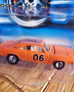 Hotwheels Treasure Hunt 1969 Dodge Charger Dukes General 2006 Faster Than Ever