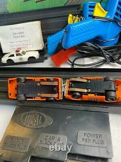 IDEAL Dukes of Hazzard SLOT CAR SET with TWO General LEES