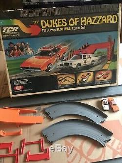 IDEAL TCR THE DUKES OF HAZZARD Slotless Race Set 4773-8 Vintage 1981