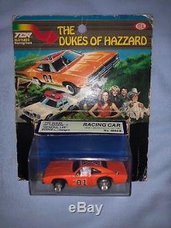 Ideal Dukes Of Hazzard TCR Slotless Racing Car On Card 1981 Rare Packaging
