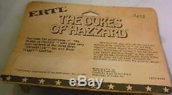 Incredibly rare Ertl Dukes of Hazzard 2 pack Gen Lee & Cadillac 1/64. 1981