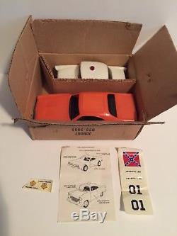 JC Penney Catalog Mego Dukes of Hazzard Chase Car/General Lee, 4 Figure Set Rare