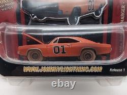 JL White Lightning 1969 Dodge Charger General Lee (Clean + Dirty Body)