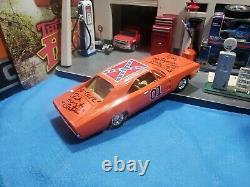 JOHNNY Dukes of Hazzard General Lee 125 SIGNED BY DAISY AND CLETUS IN PERSON