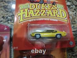 JOHNNY LIGHTNING new + Ertl used Dukes of Hazzard 1,64 scale Diecast 8 Car lot