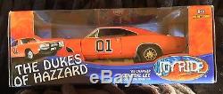 JOY RIDE'69 CHARGER GENERAL LEE 118 SCALE DUKES OF HAZZARD ERTL NEW IN BOX