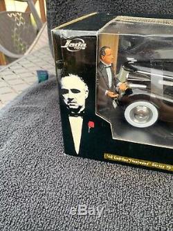 Jada Toys The Godfather 118 1940 Cadillac Fleetwood Series 75 die cast car Box