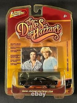 Johnny Lightning 2007 The Dukes of Hazzard General Lee 1969 Dodge Charger, Black