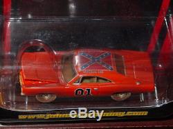 Johnny Lightning DUKES OF HAZZARD 1969 69 DODGE CHARGER with WHITE TIRE CHASE 164