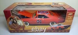 Johnny Lightning Dukes Of Hazzard General Lee White Lightning White Tires 1/25