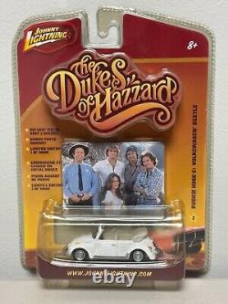 Johnny Lightning Dukes Of Hazzard Hughie Hoggs Volkswagen Beetle 1/64 Scale Car