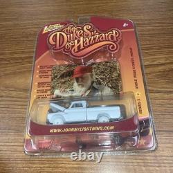 Johnny Lightning Dukes Of Hazzard Uncle Jesse's Chevy Pickup. White Lightning