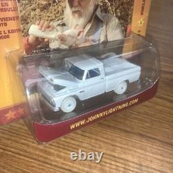 Johnny Lightning Dukes Of Hazzard Uncle Jesse's Chevy Pickup. White Lightning