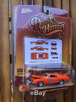 Johnny Lightning Dukes of Hazzard 1969 Dodge Charger R7 General Lee Blueprint