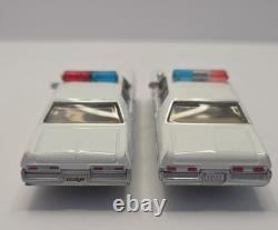 Johnny Lightning Dukes of Hazzard 1977 Dodge Monaco Rosco & Enos Police Cars