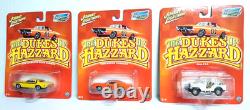 Johnny Lightning Hollywood on Wheels The Dukes of Hazard Original 3 Car Set