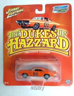 Johnny Lightning Hollywood on Wheels The Dukes of Hazard Original 3 Car Set